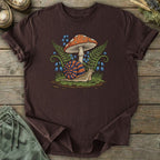 Printify T-Shirt Mushroom Snail T-Shirt