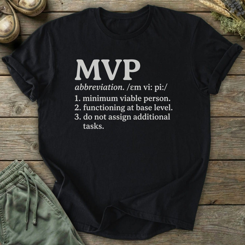 Printify T-Shirt MVP Definition T-Shirt
