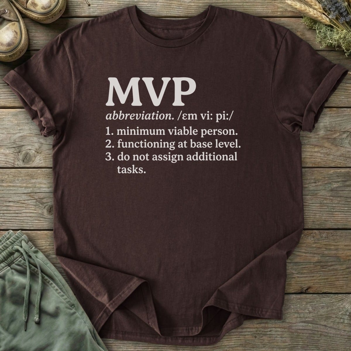 Printify T-Shirt MVP Definition T-Shirt