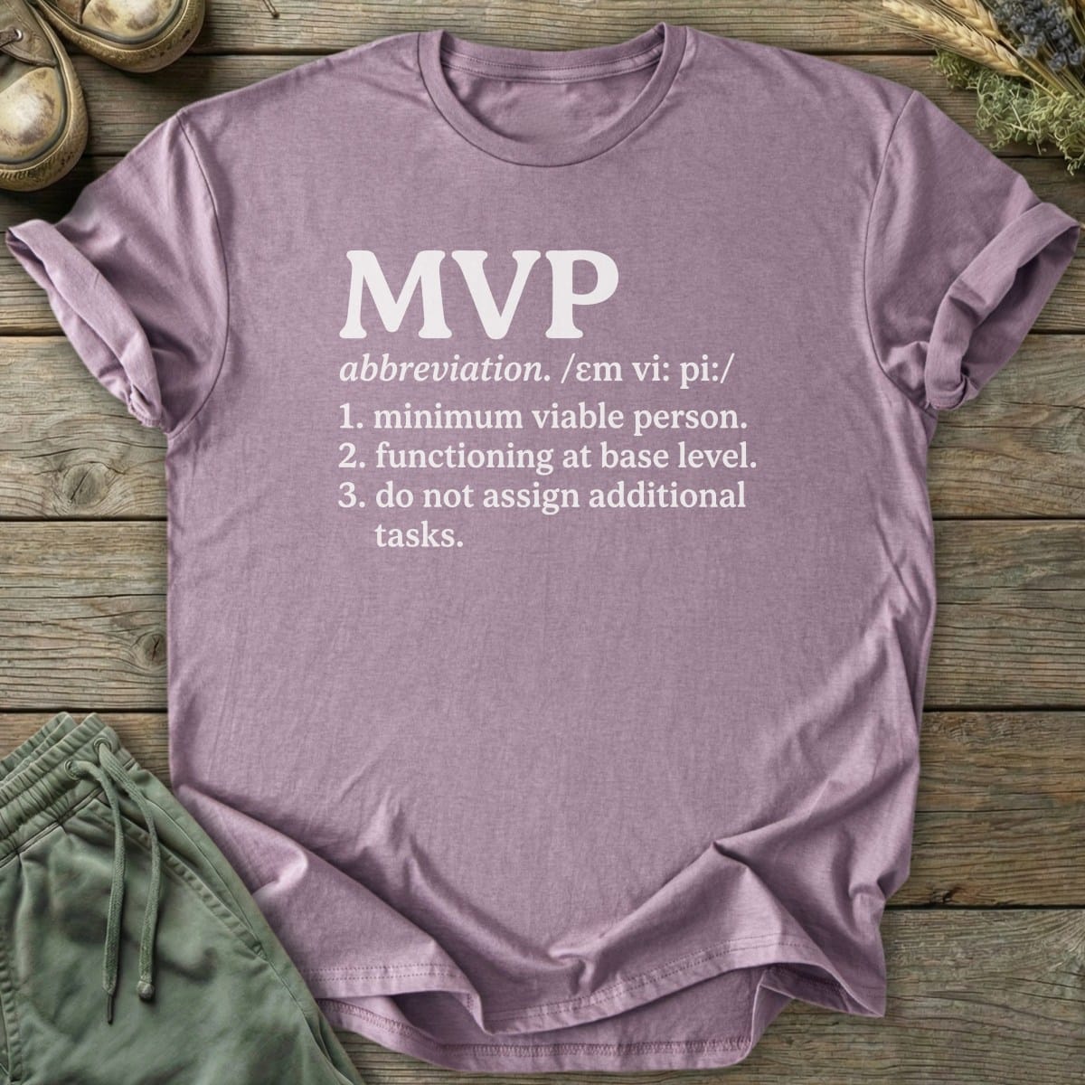 Printify T-Shirt MVP Definition T-Shirt