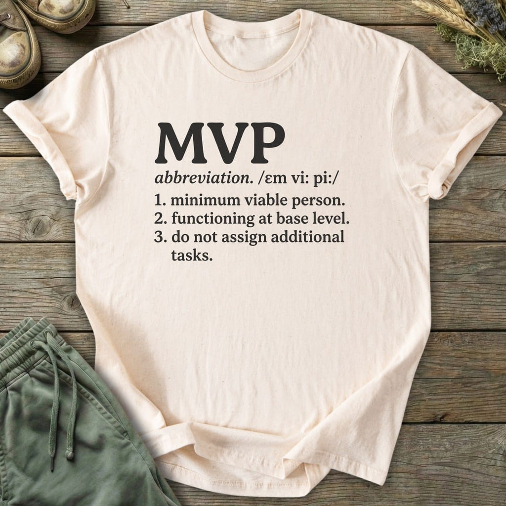 Printify T-Shirt MVP Definition T-Shirt