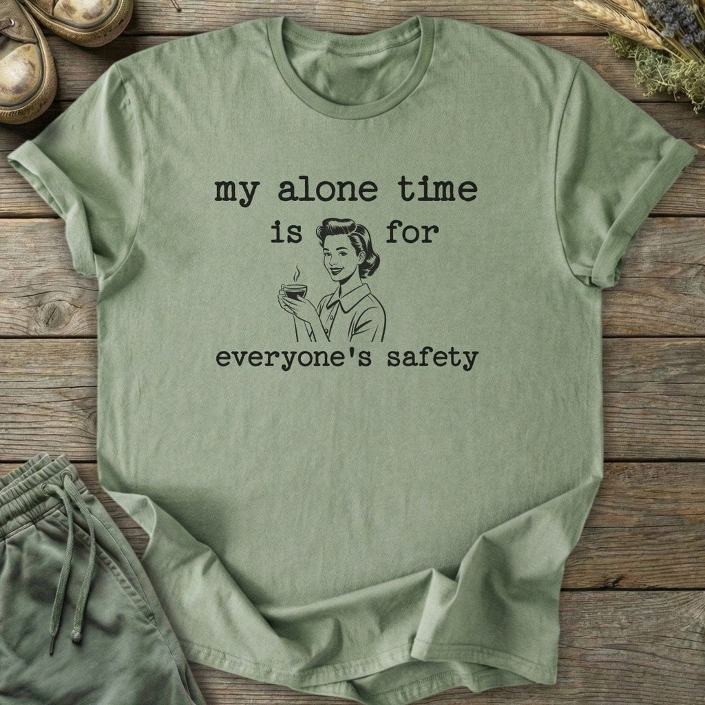 Printify T-Shirt My Alone Time T-Shirt