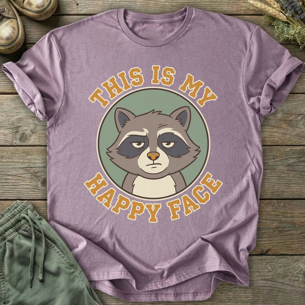 Printify T-Shirt My Happy Face T-Shirt
