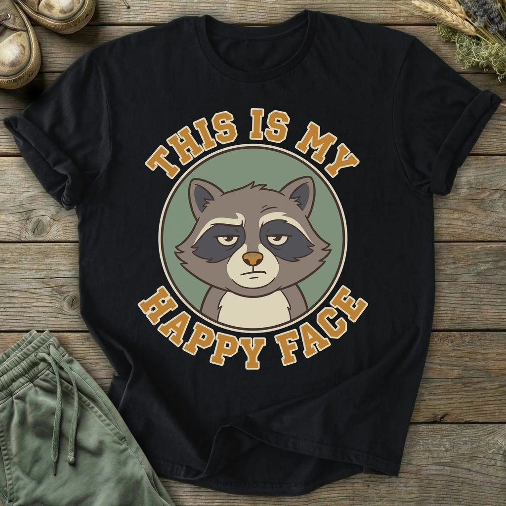 Printify T-Shirt My Happy Face T-Shirt