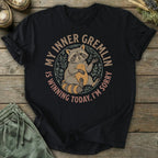Printify T-Shirt My Inner Gremlin Is Winning T-Shirt