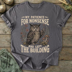 Printify T-Shirt My Patience For Nonsense T-Shirt