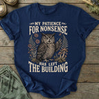 Printify T-Shirt My Patience For Nonsense T-Shirt