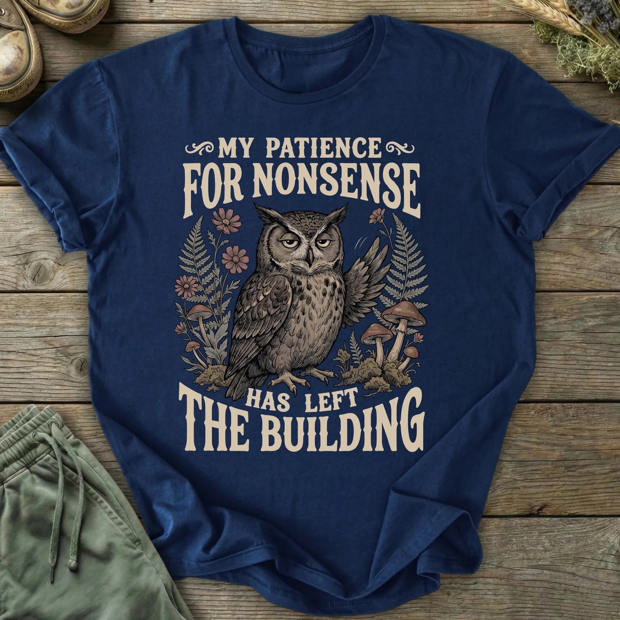 Printify T-Shirt My Patience For Nonsense T-Shirt