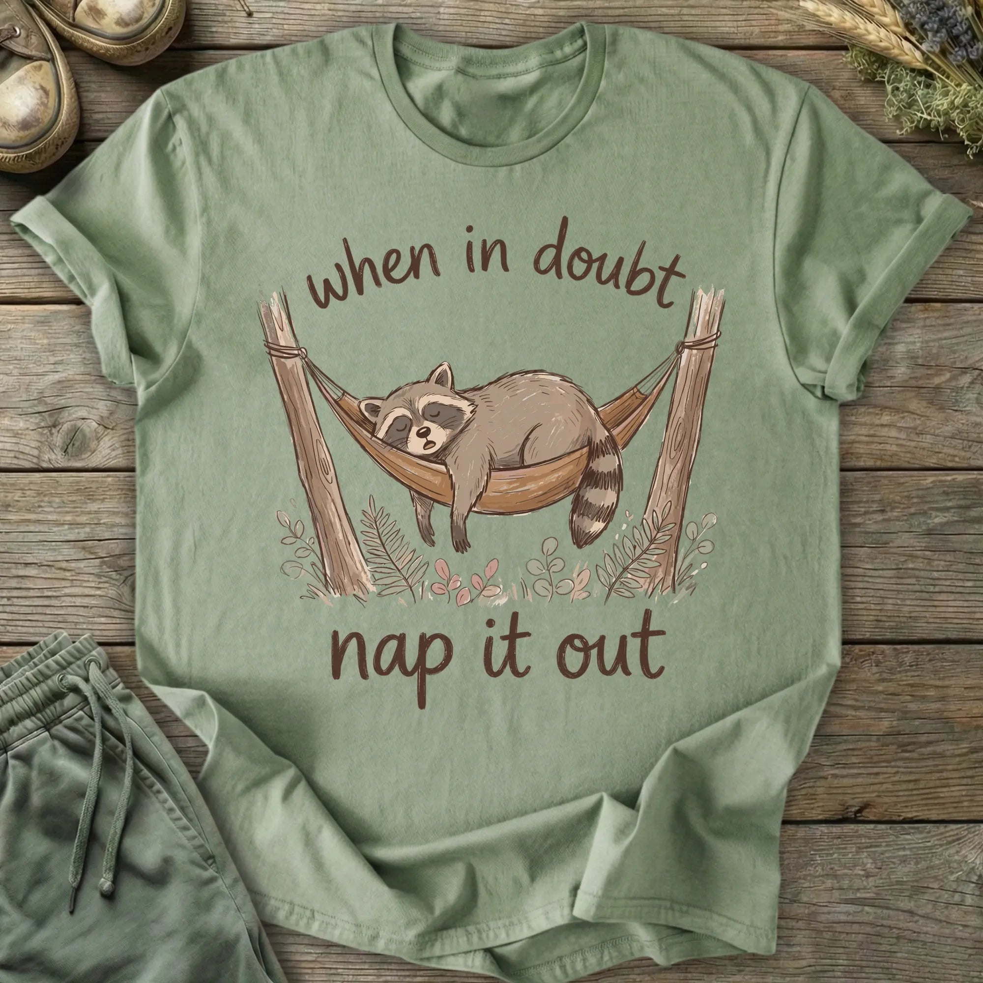 Printify T-Shirt Nap It Out T-Shirt