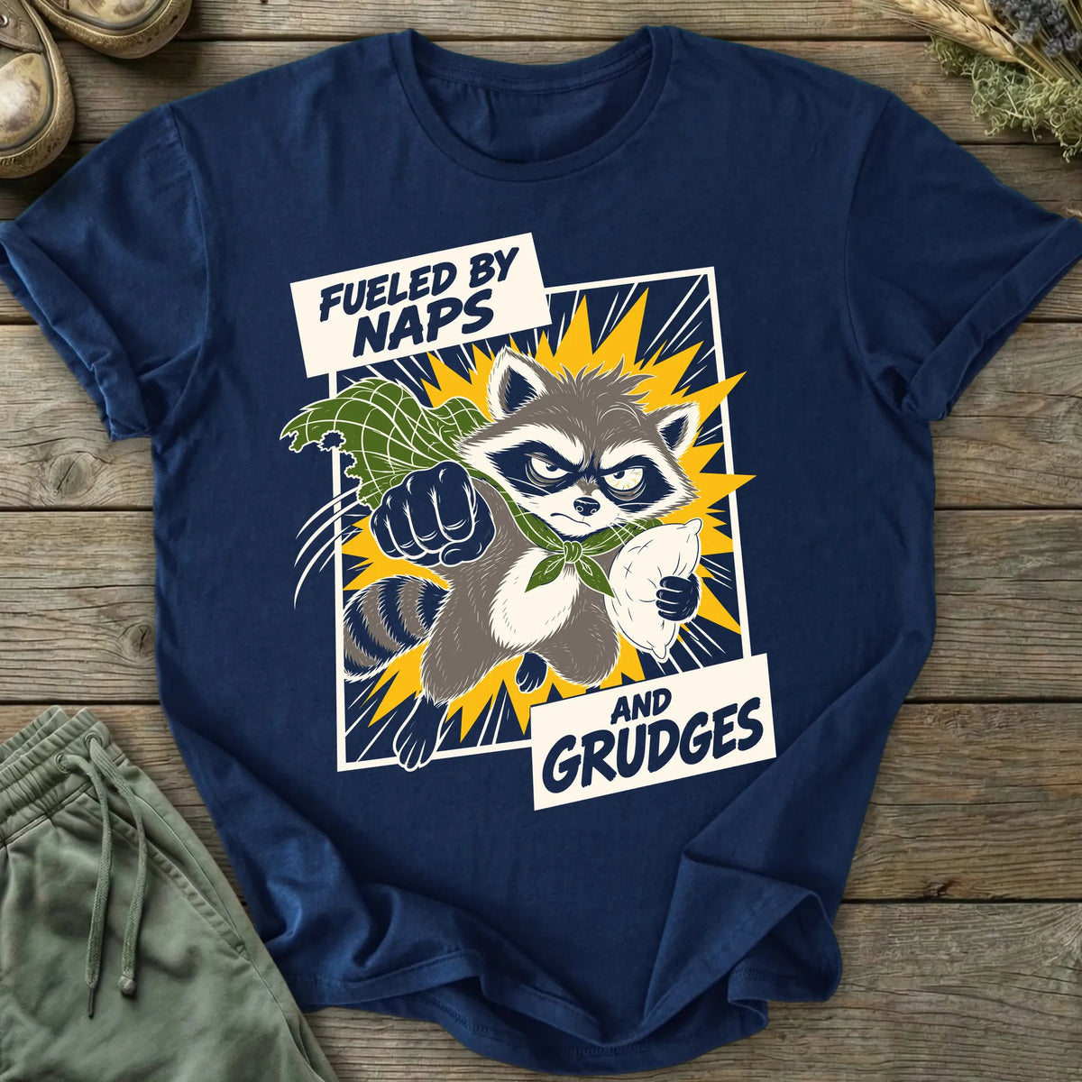 Printify T-Shirt Naps And Grudges T-Shirt