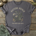 Printify T-Shirt Nature Heals Botanic T-Shirt