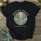Printify T-Shirt Nature Heals Trees T-Shirt