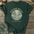 Printify T-Shirt Nature Heals Trees T-Shirt