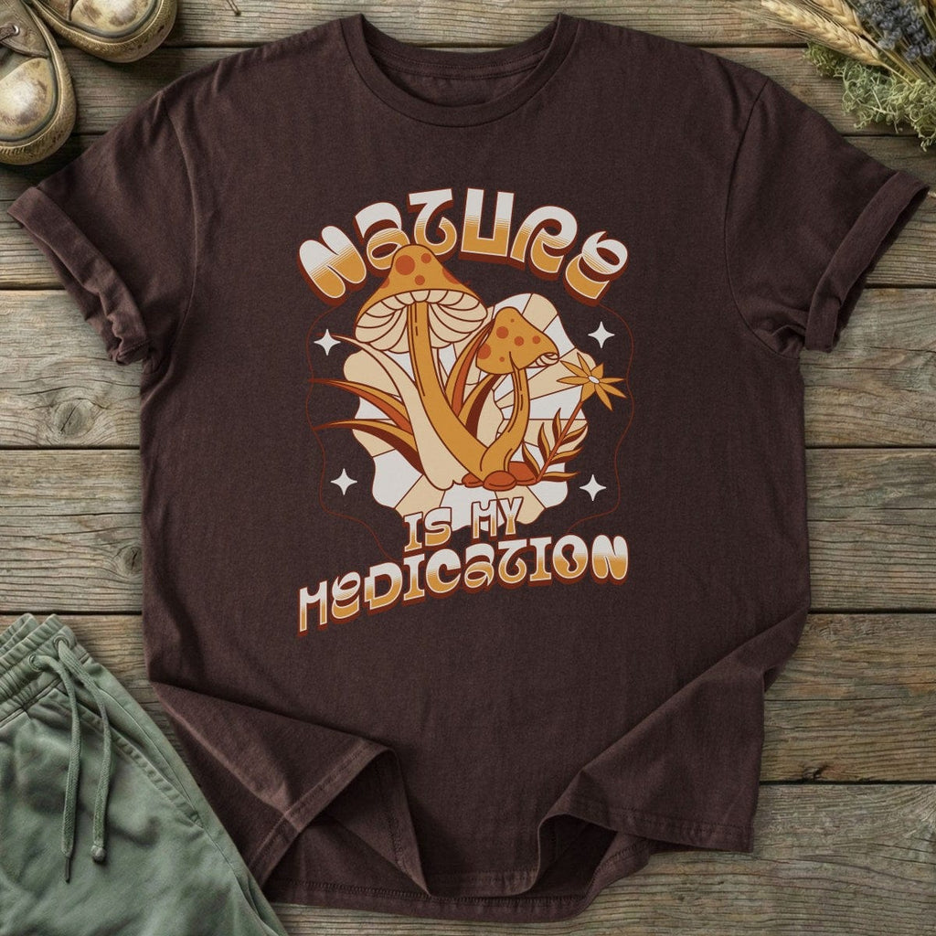 Printify T-Shirt Nature Medication T-Shirt