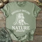 Printify T-Shirt Nature Online T-Shirt