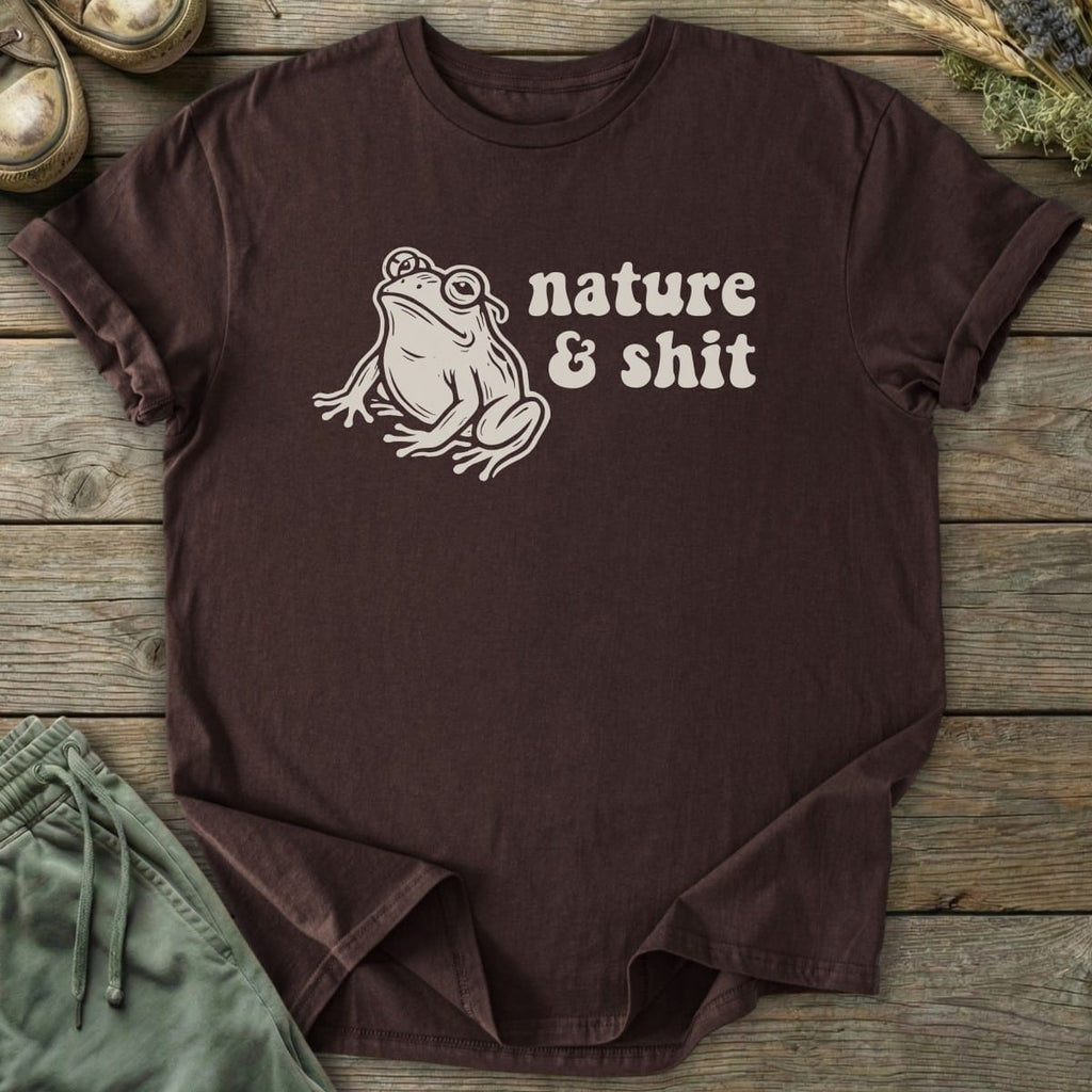Printify T-Shirt Nature & Shit T-Shirt