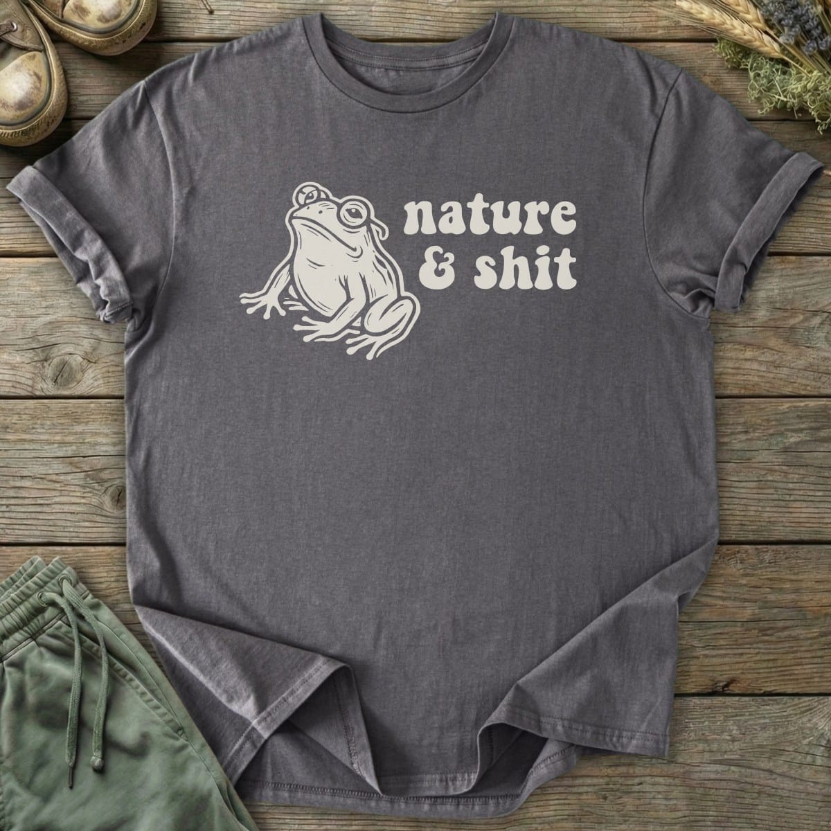 Printify T-Shirt Nature & Shit T-Shirt