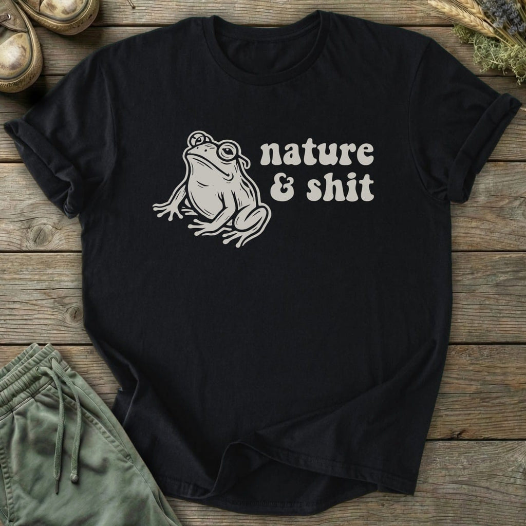 Printify T-Shirt Nature & Shit T-Shirt