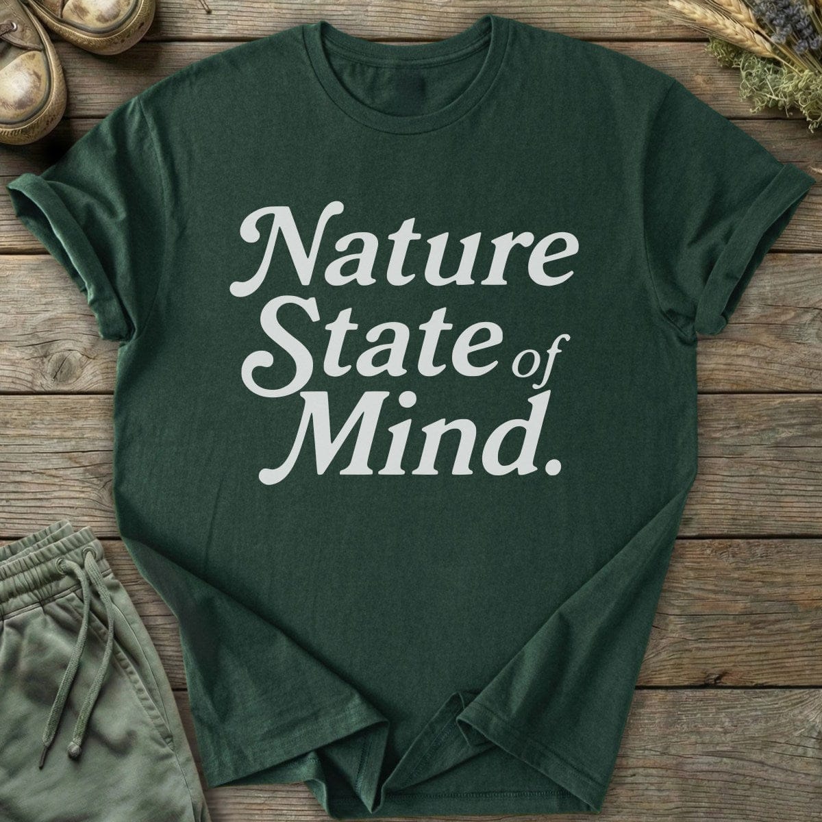 Printify T-Shirt Nature State of Mind T-Shirt