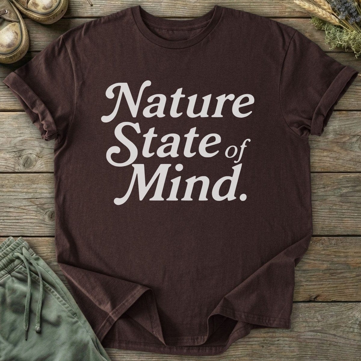 Printify T-Shirt Nature State of Mind T-Shirt