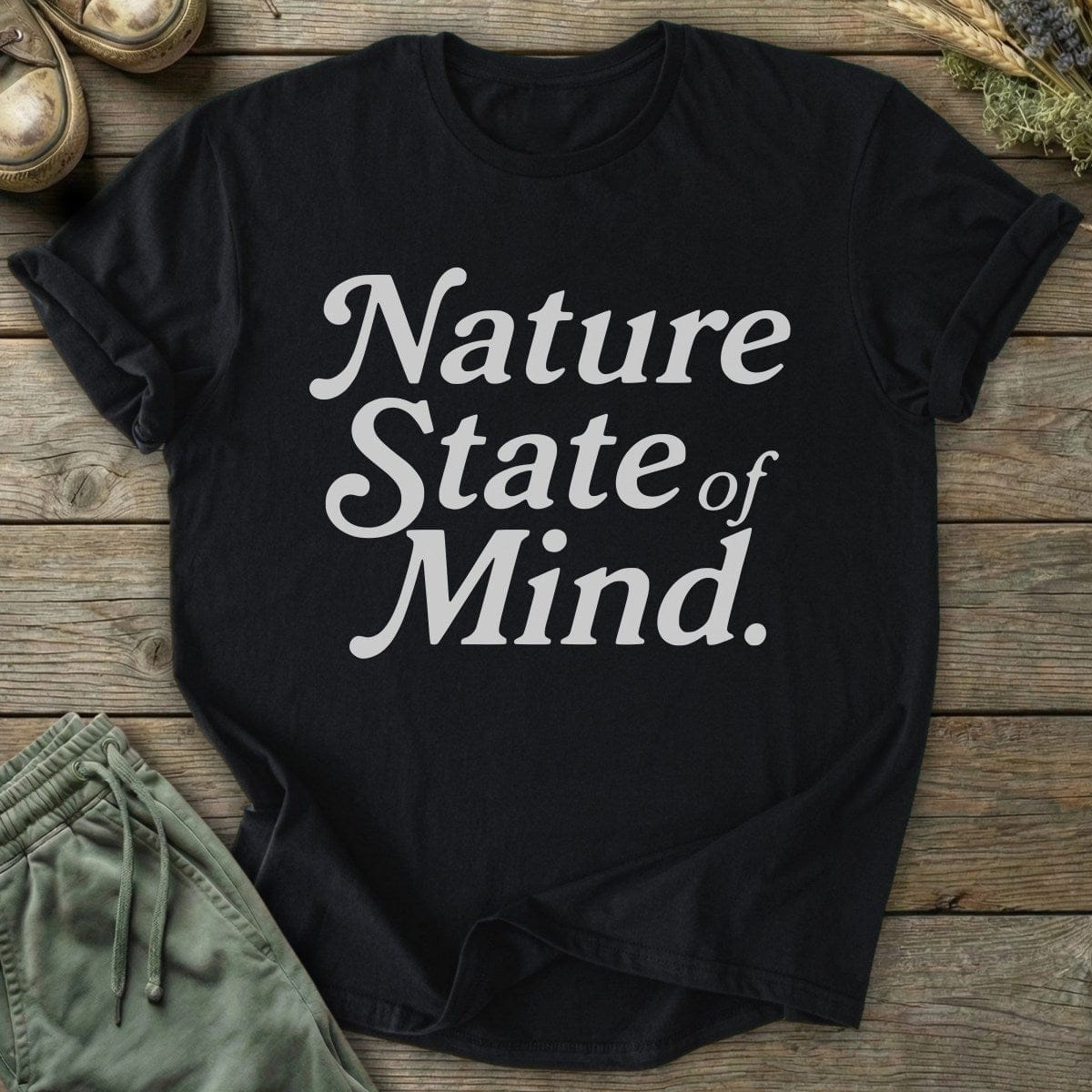 Printify T-Shirt Nature State of Mind T-Shirt
