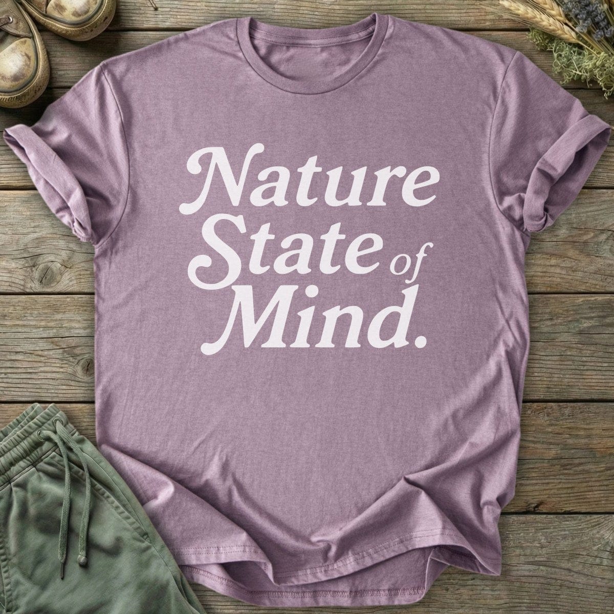 Printify T-Shirt Nature State of Mind T-Shirt