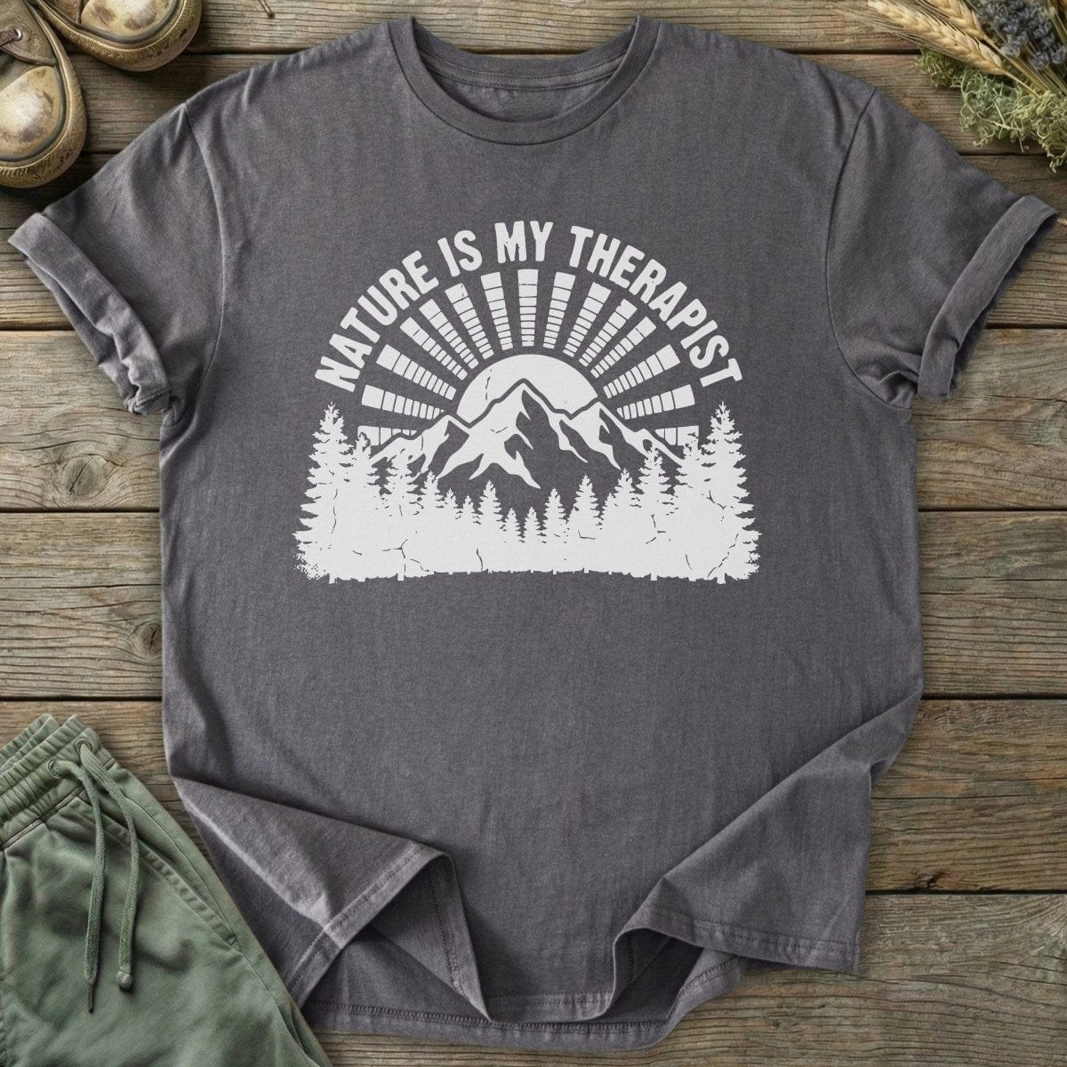 Printify T-Shirt Nature Therapist Sun Ray T-Shirt