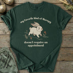 Printify T-Shirt Nature Therapy Bunny T-Shirt