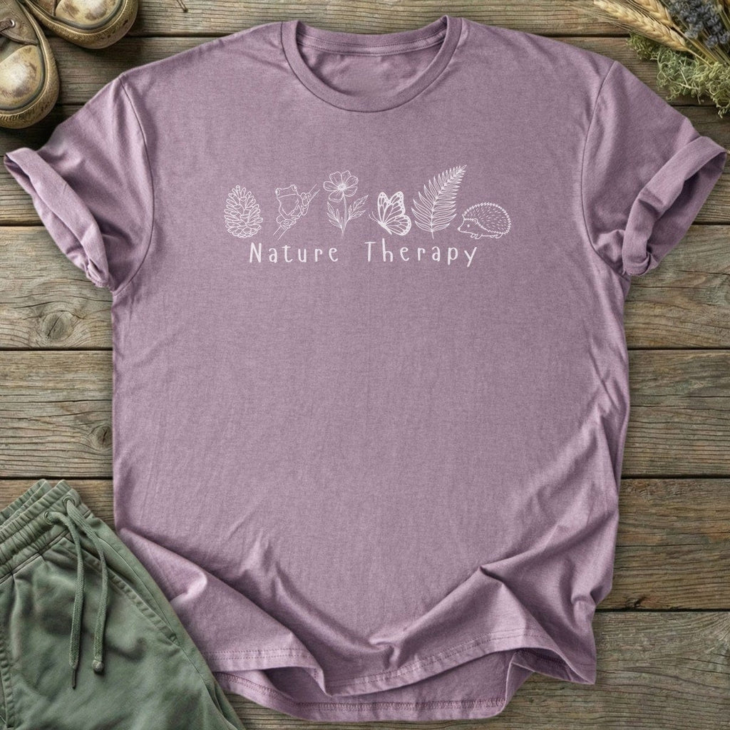 Printify T-Shirt Nature Therapy Doodles T-Shirt