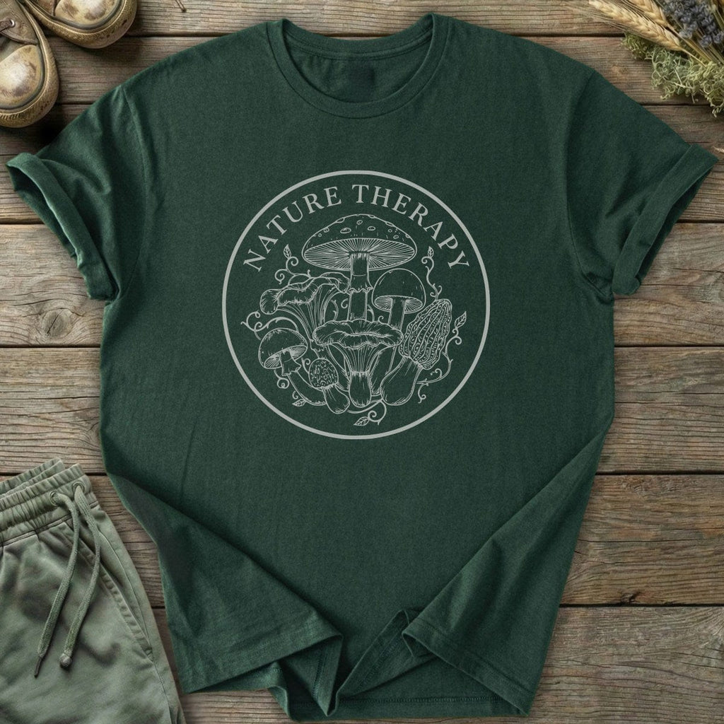 Printify T-Shirt Nature Therapy Mushroom T-Shirt