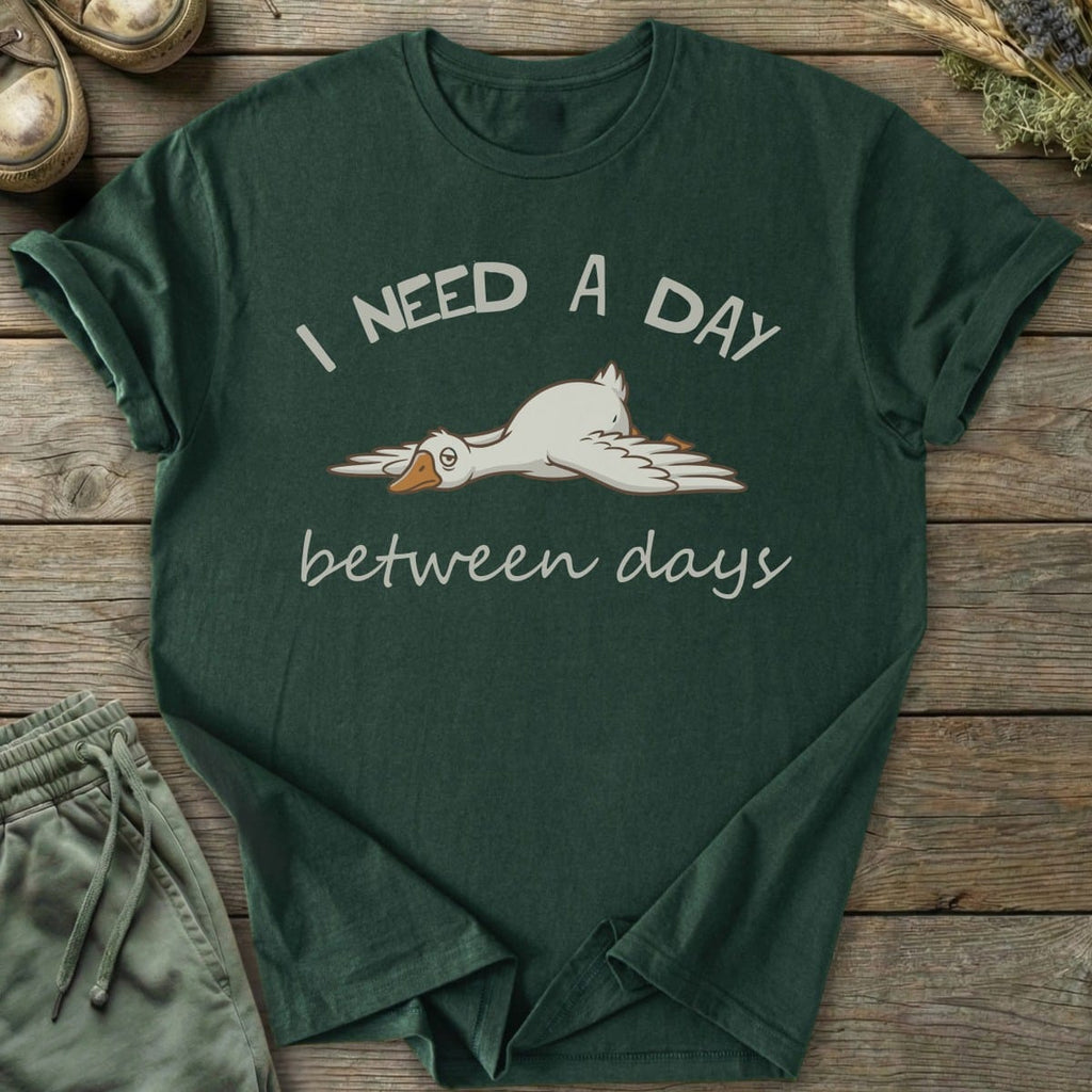 Printify T-Shirt Need A Day Goose T-Shirt