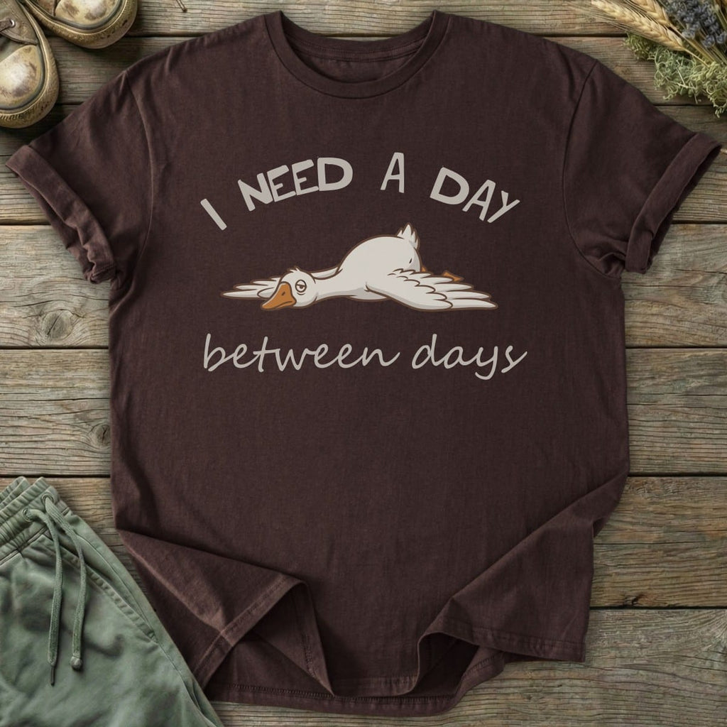 Printify T-Shirt Need A Day Goose T-Shirt