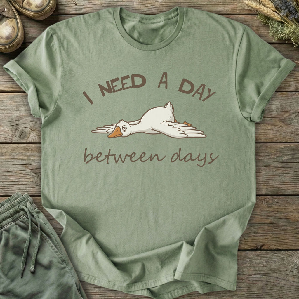 Printify T-Shirt Need A Day Goose T-Shirt