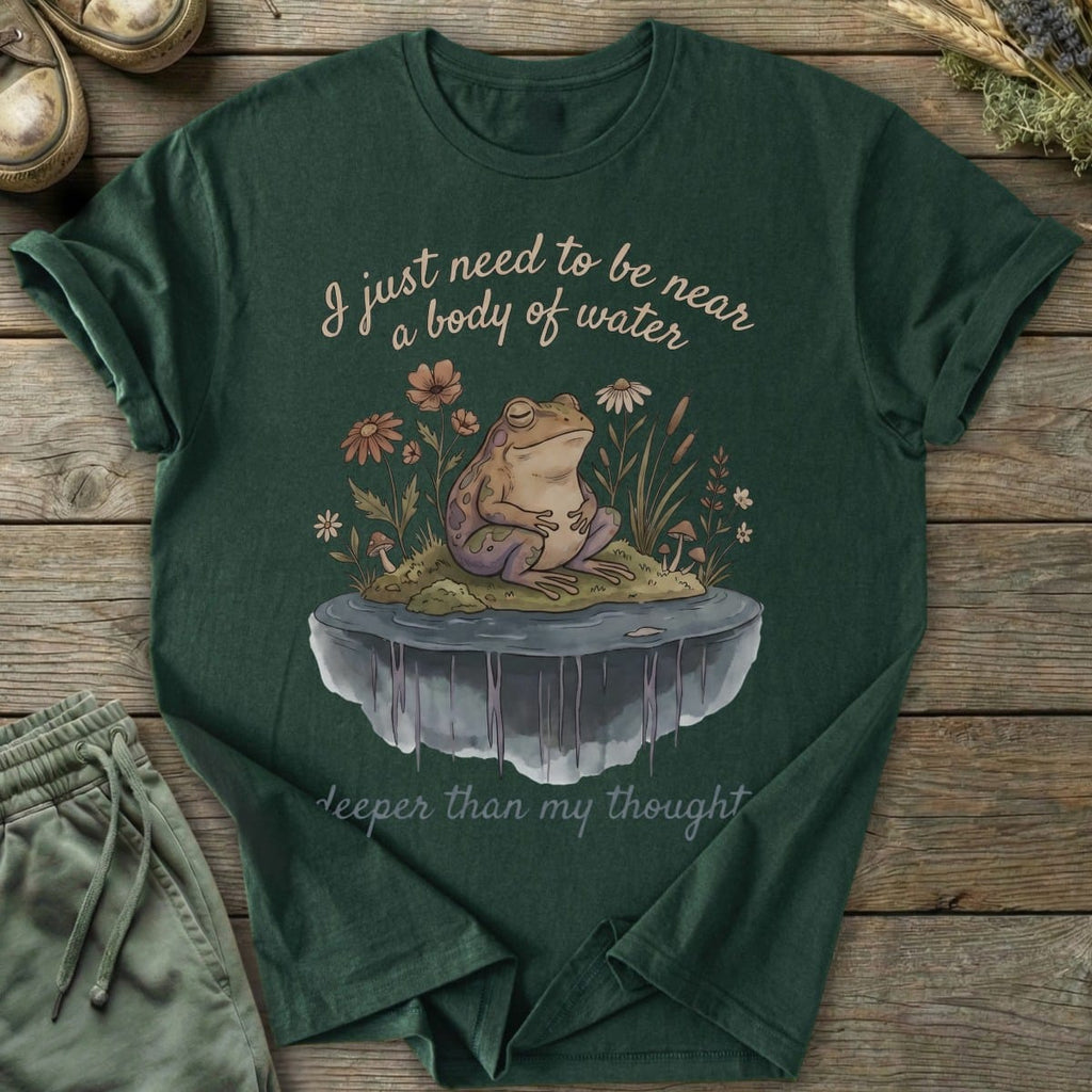 Printify T-Shirt Need Body Of Water T-Shirt