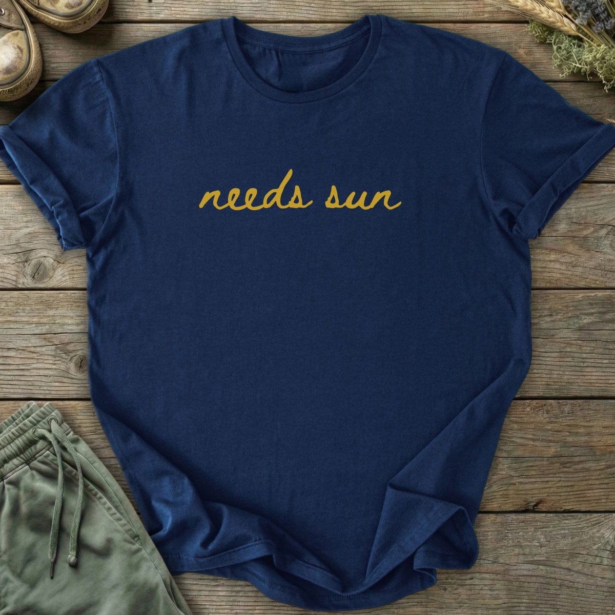 Printify T-Shirt Needs Sun T-Shirt