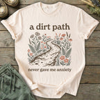 Printify T-Shirt Never Gave Anxiety T-Shirt