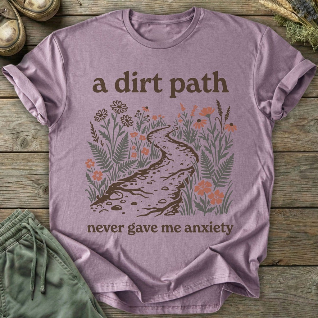 Printify T-Shirt Never Gave Anxiety T-Shirt