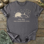 Printify T-Shirt New Day New Crisis T-Shirt