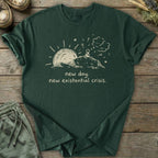 Printify T-Shirt New Day New Crisis T-Shirt