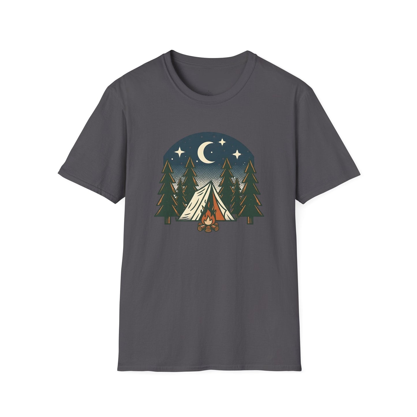 Printify T-Shirt Night Tent T-Shirt
