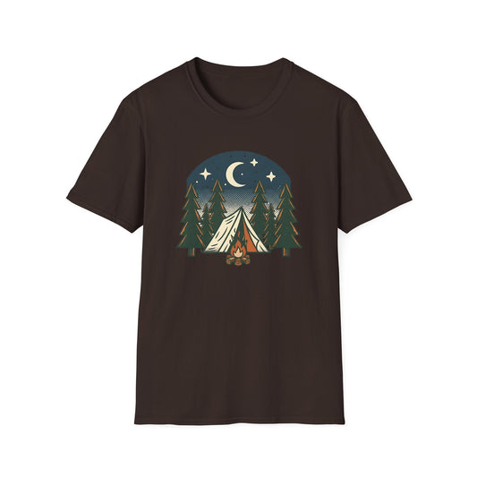 Printify T-Shirt Night Tent T-Shirt