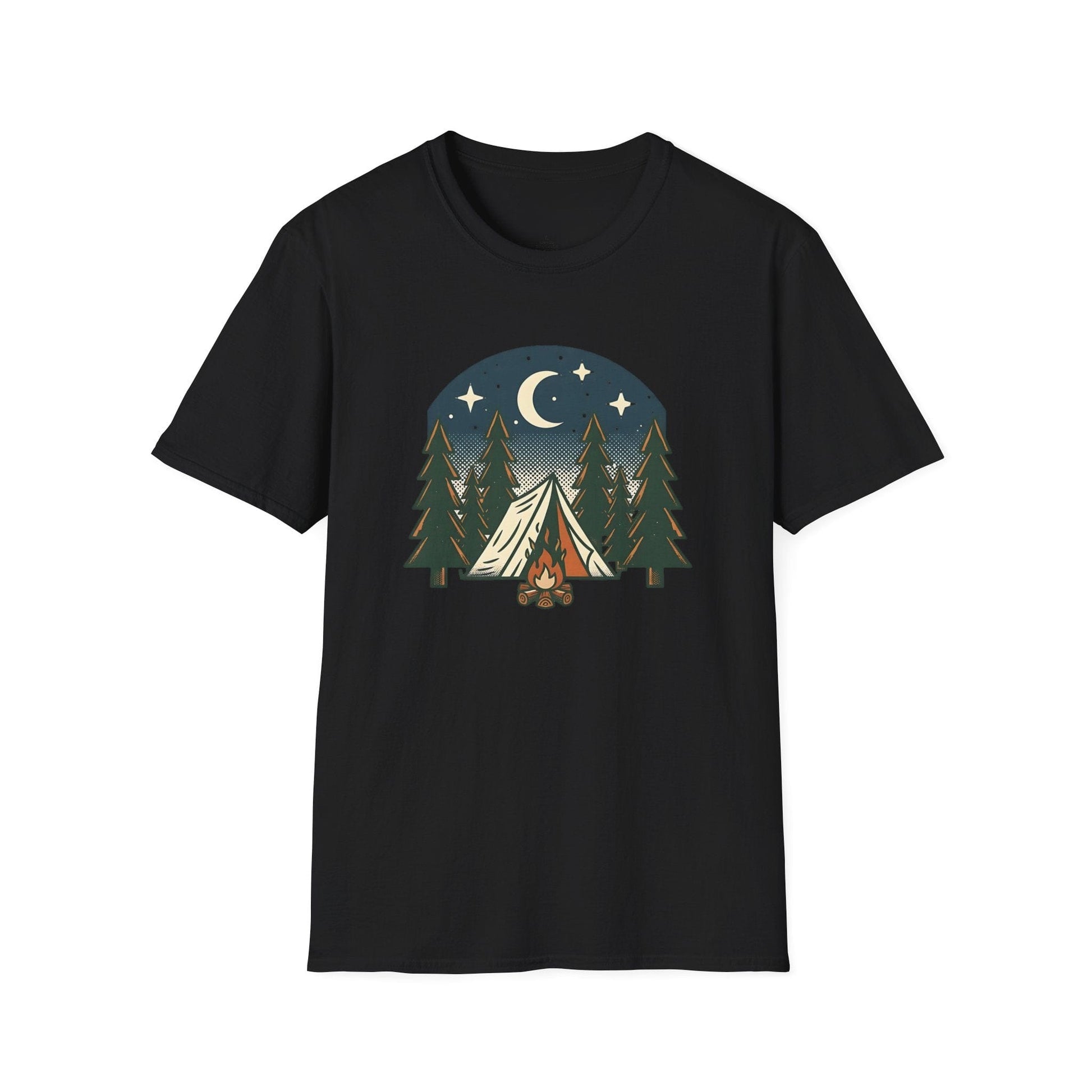 Printify T-Shirt Night Tent T-Shirt