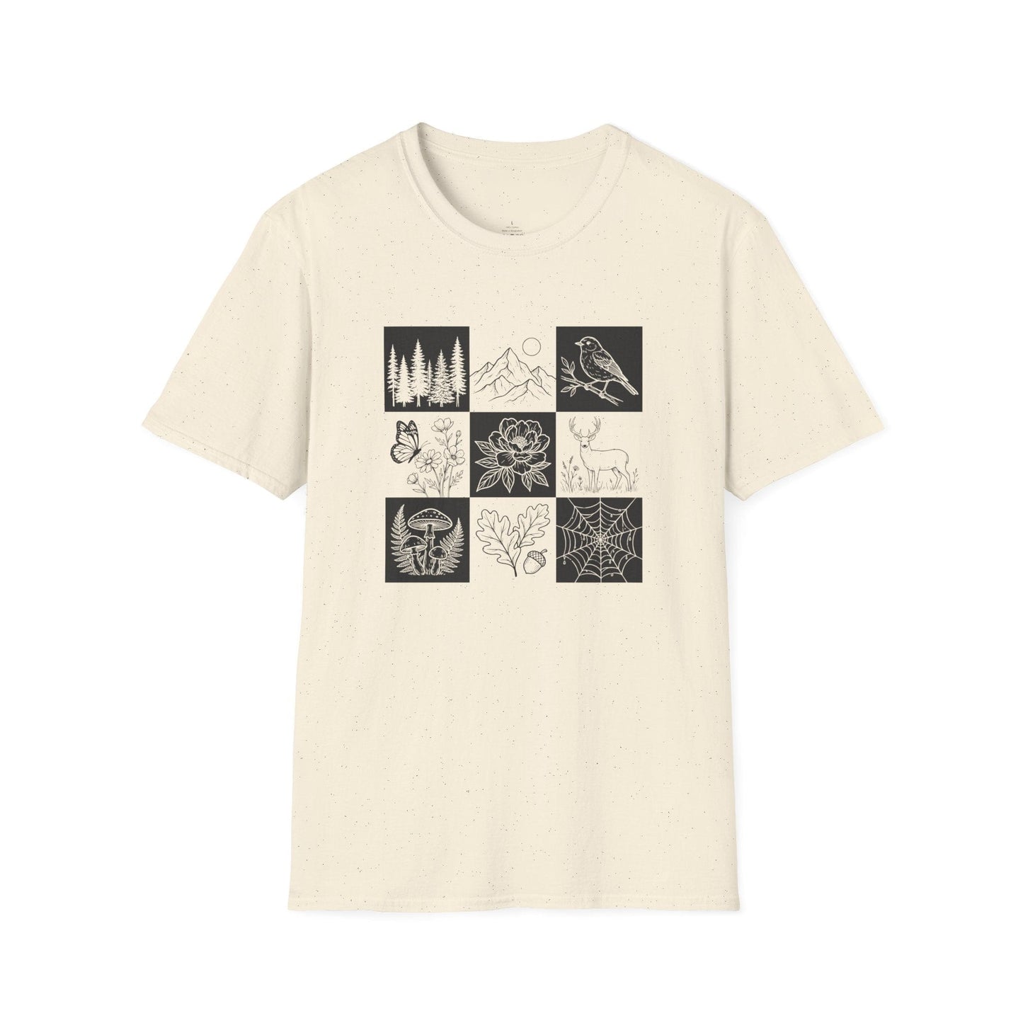 Printify T-Shirt Nine-Panel Nature T-Shirt