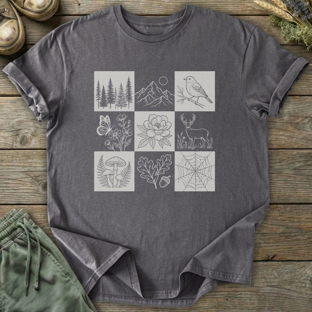 Printify T-Shirt Nine-Panel Nature T-Shirt
