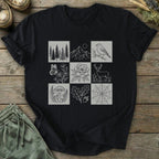 Printify T-Shirt Nine-Panel Nature T-Shirt