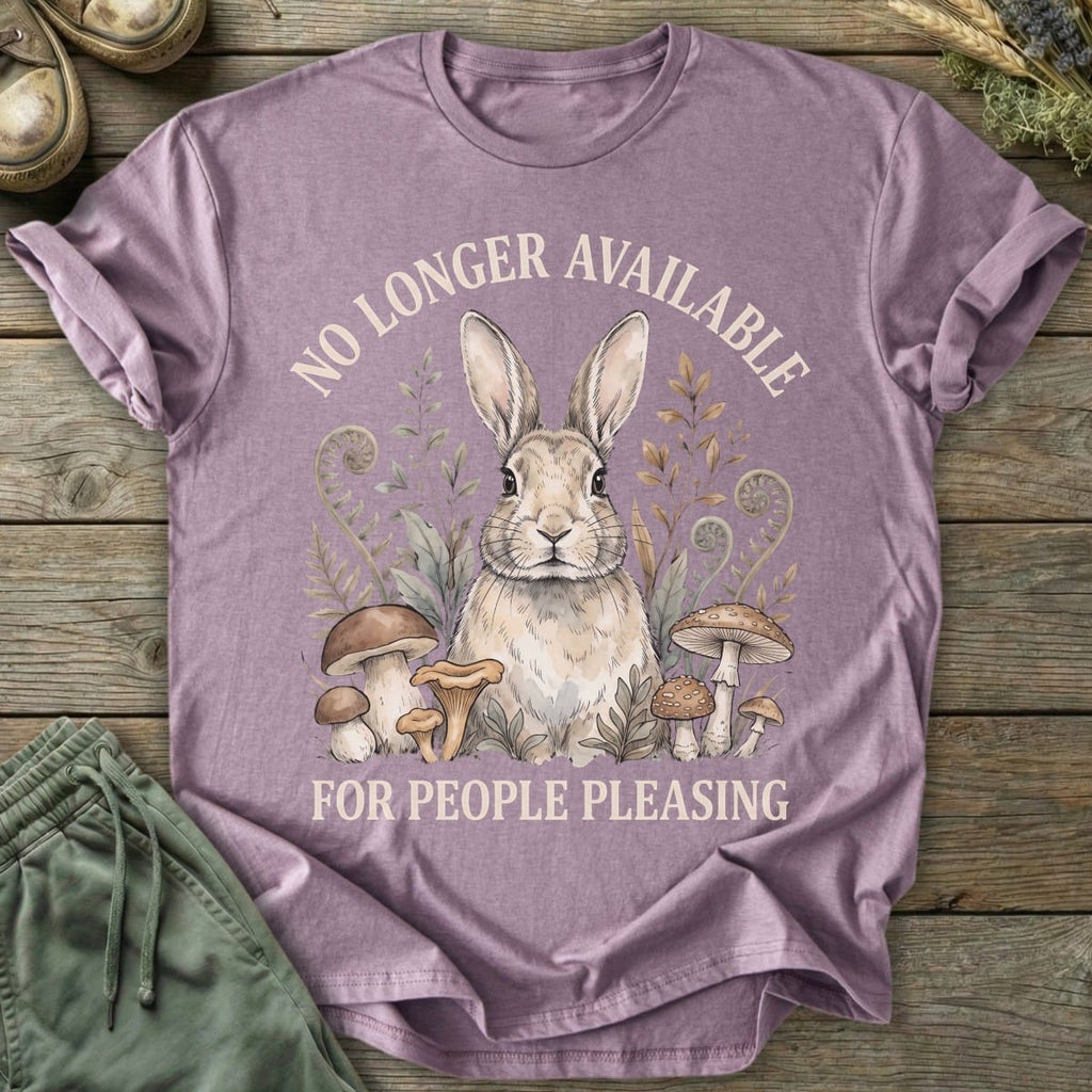 Printify T-Shirt No People Pleasing T-Shirt