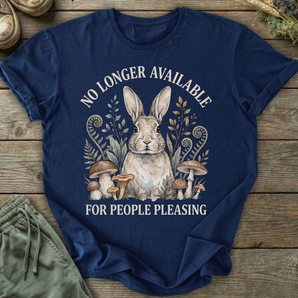 Printify T-Shirt No People Pleasing T-Shirt