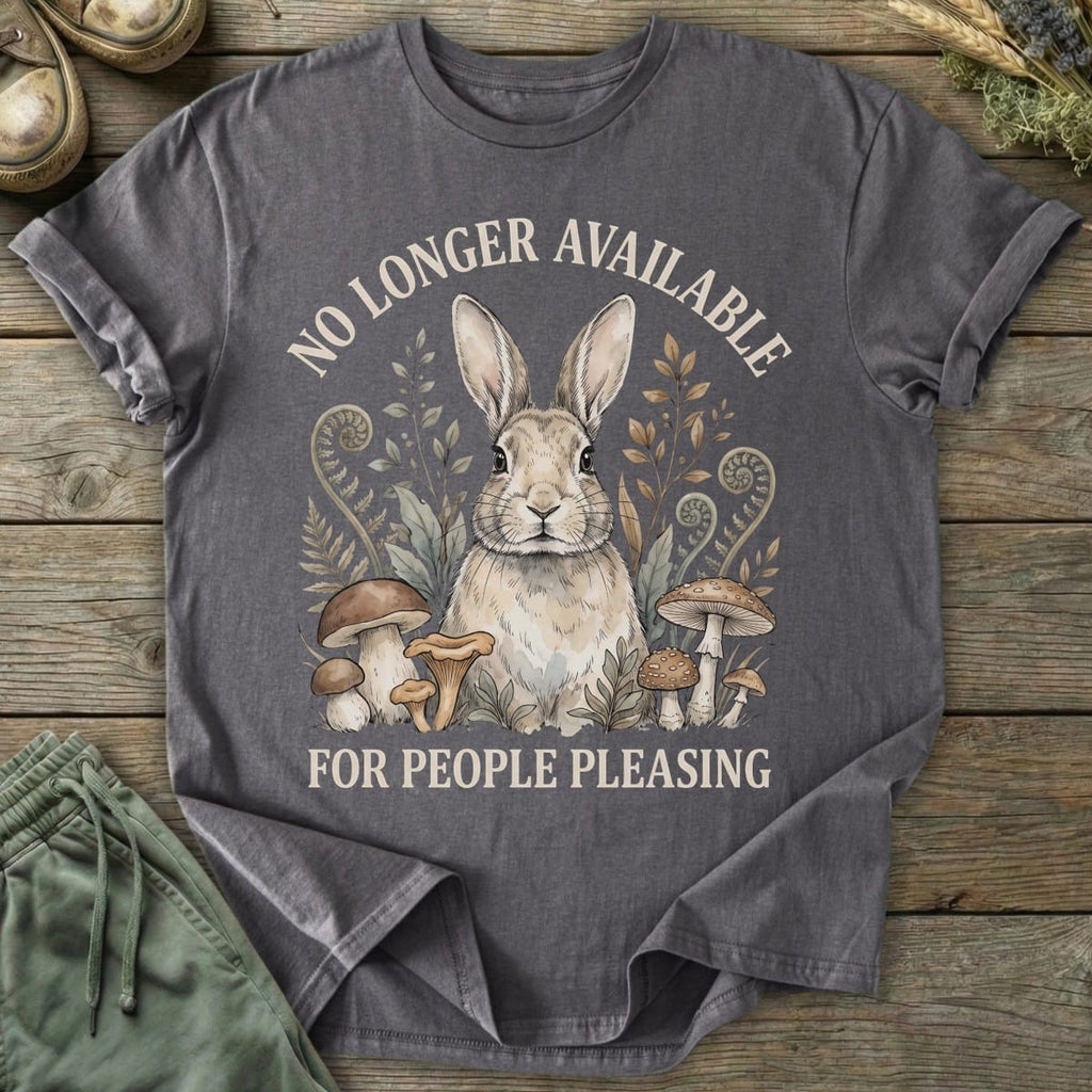 Printify T-Shirt No People Pleasing T-Shirt
