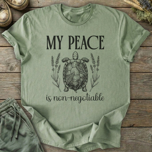 Printify T-Shirt Non-Negotiable Peace T-Shirt