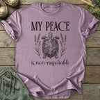 Printify T-Shirt Non-Negotiable Peace T-Shirt